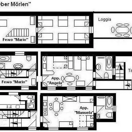 奥伯莫林度假酒店 公寓 Ober-Mörlen